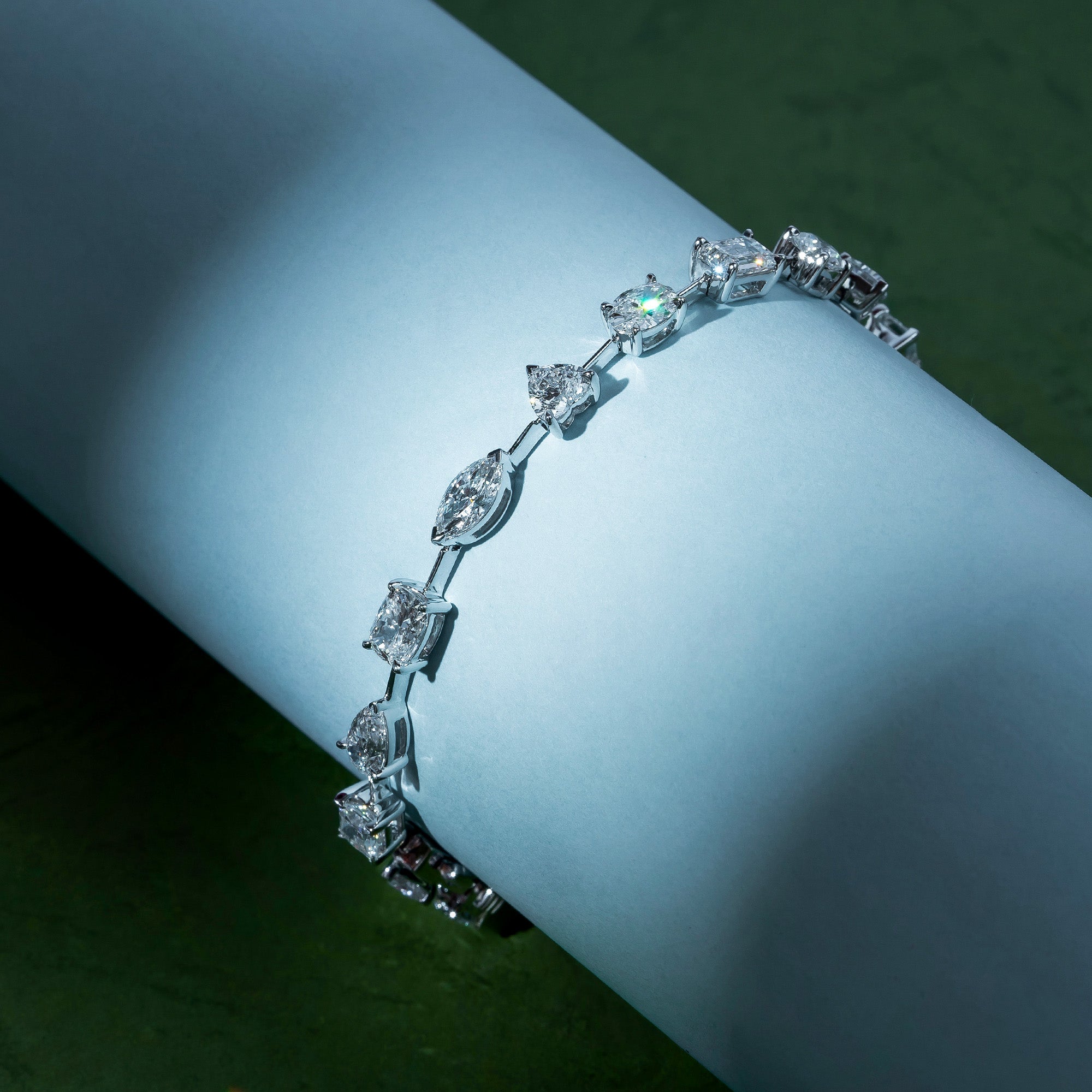 Western Multi Shape Bar Bracelet