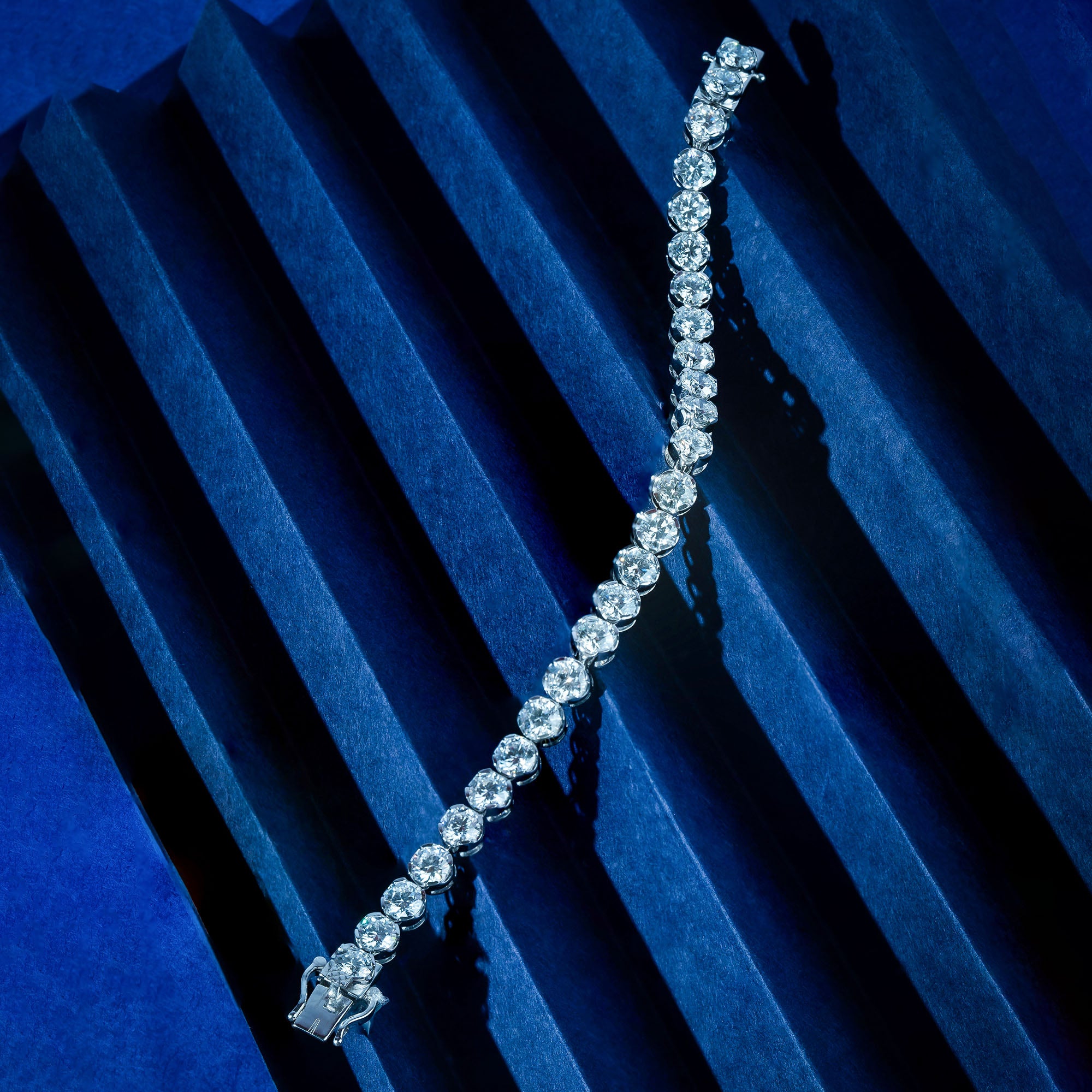 Four Prong Western Multi Shape Tennis Bracelet