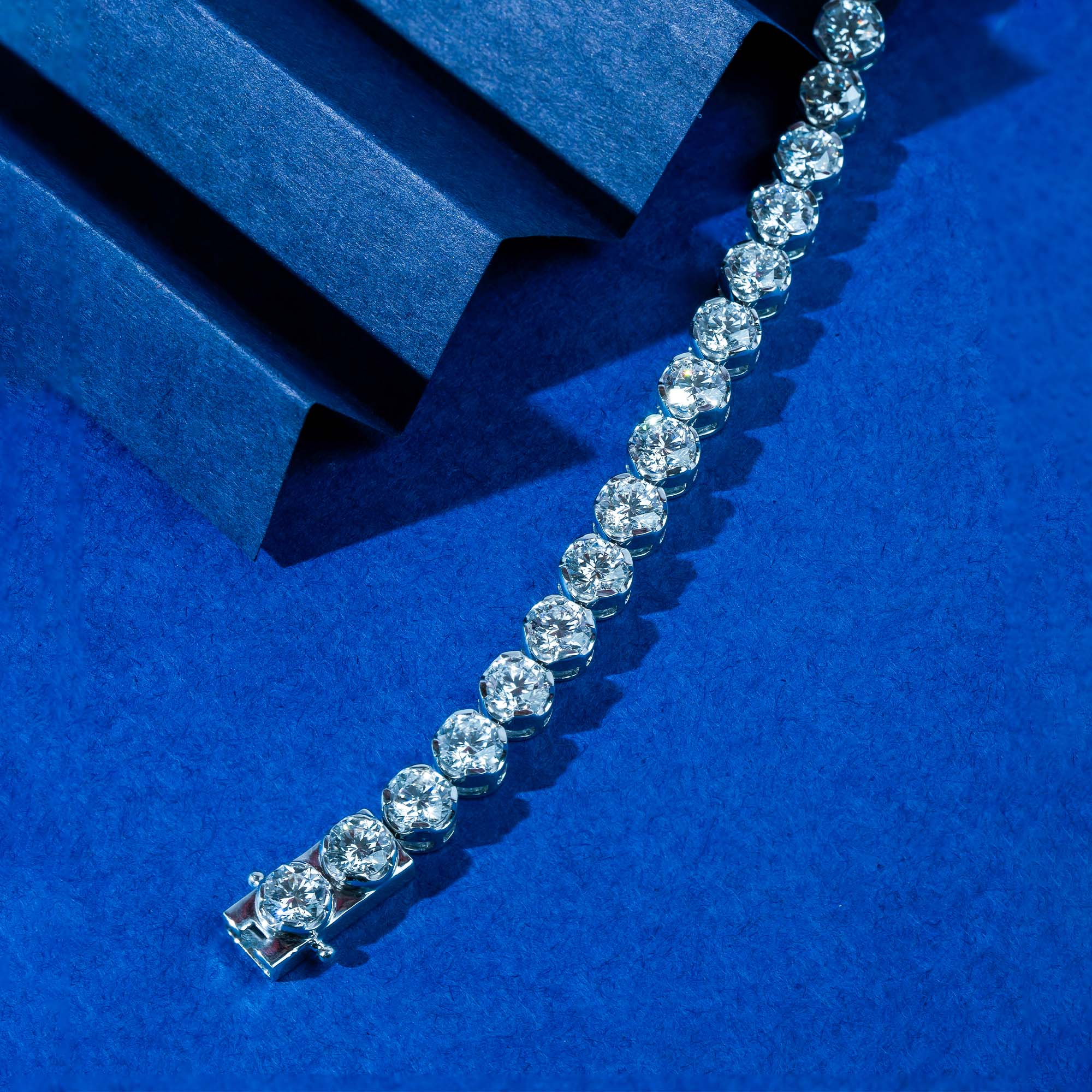 Four Prong Western Multi Shape Tennis Bracelet