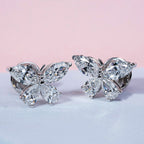 Multi Shape Butterfly Stud Earrings