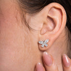 Multi Shape Butterfly Stud Earrings
