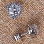 Serene Glow Diamond Stud Earrings