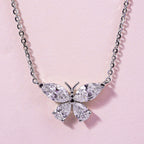 Multi Shape Butterfly Necklace