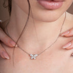 Multi Shape Butterfly Necklace