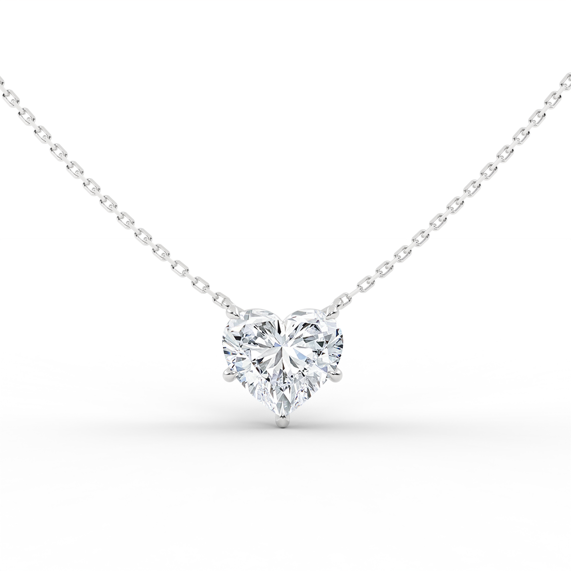 Heart Solitaire Necklace