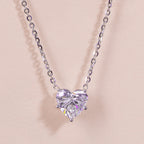 Heart Solitaire Necklace