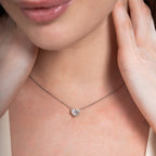 Heart Solitaire Necklace