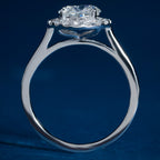 Infinite Round Halo Engagement Ring
