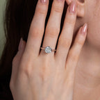 Bezel Setting Round Solitaire Ring