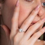 Western Winds Oval Lab Diamond Ring