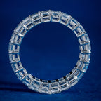 Classical 4CTW Emerald Eternity Band