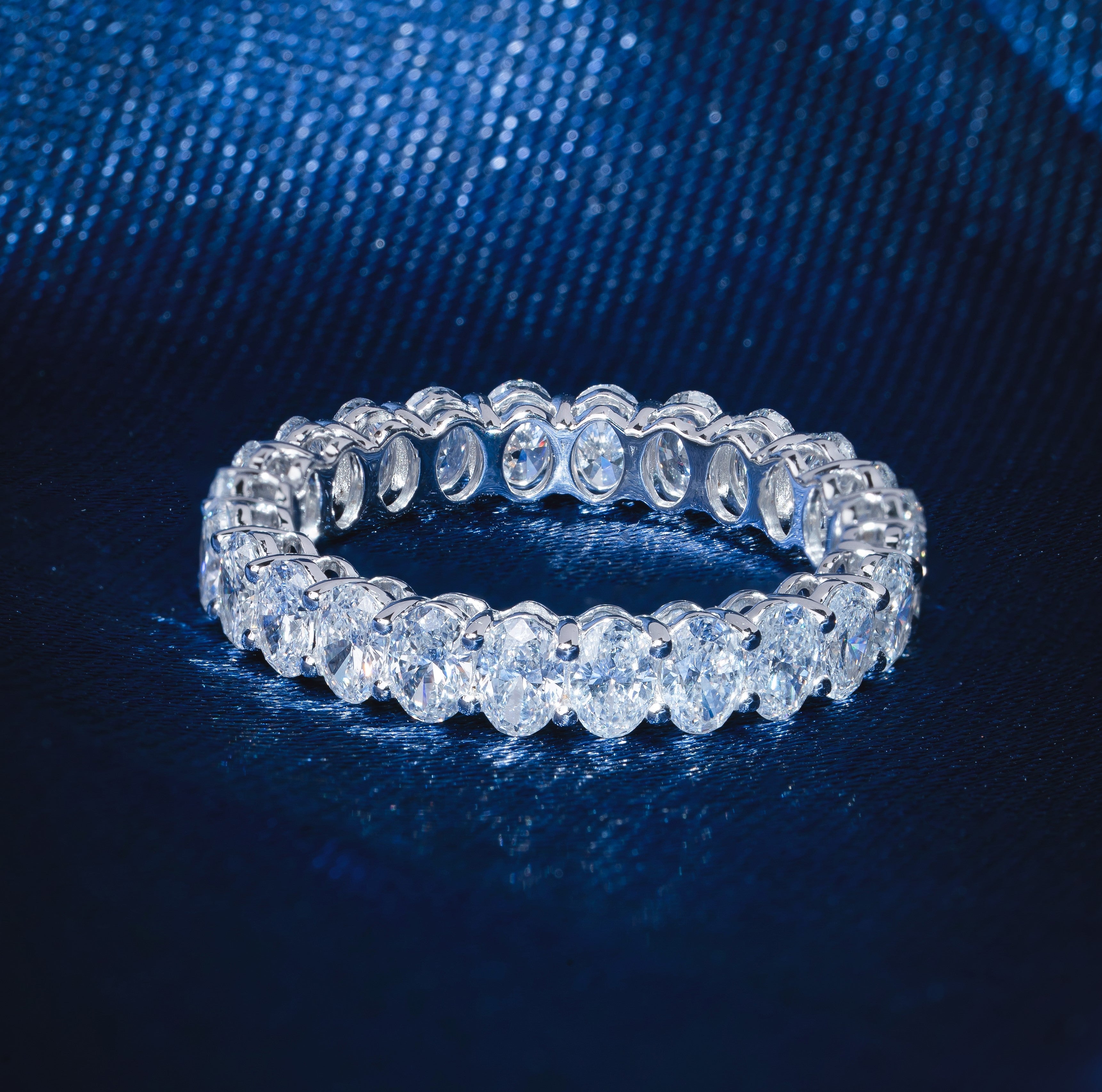 Classical Oval Eternity Band