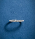 Sparkling Round Wedding Band