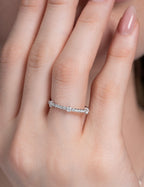 Rodeo Sparkle Round Wedding Band