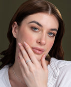 Classical Double Row Round Wedding Band