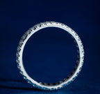 Classical Double Row Round Wedding Band