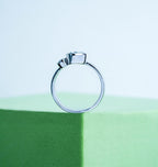 Western Oval Wide Band Fashion Ring