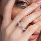 Western Round Fancy Eternity Band