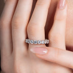 Western Round Fancy Eternity Band