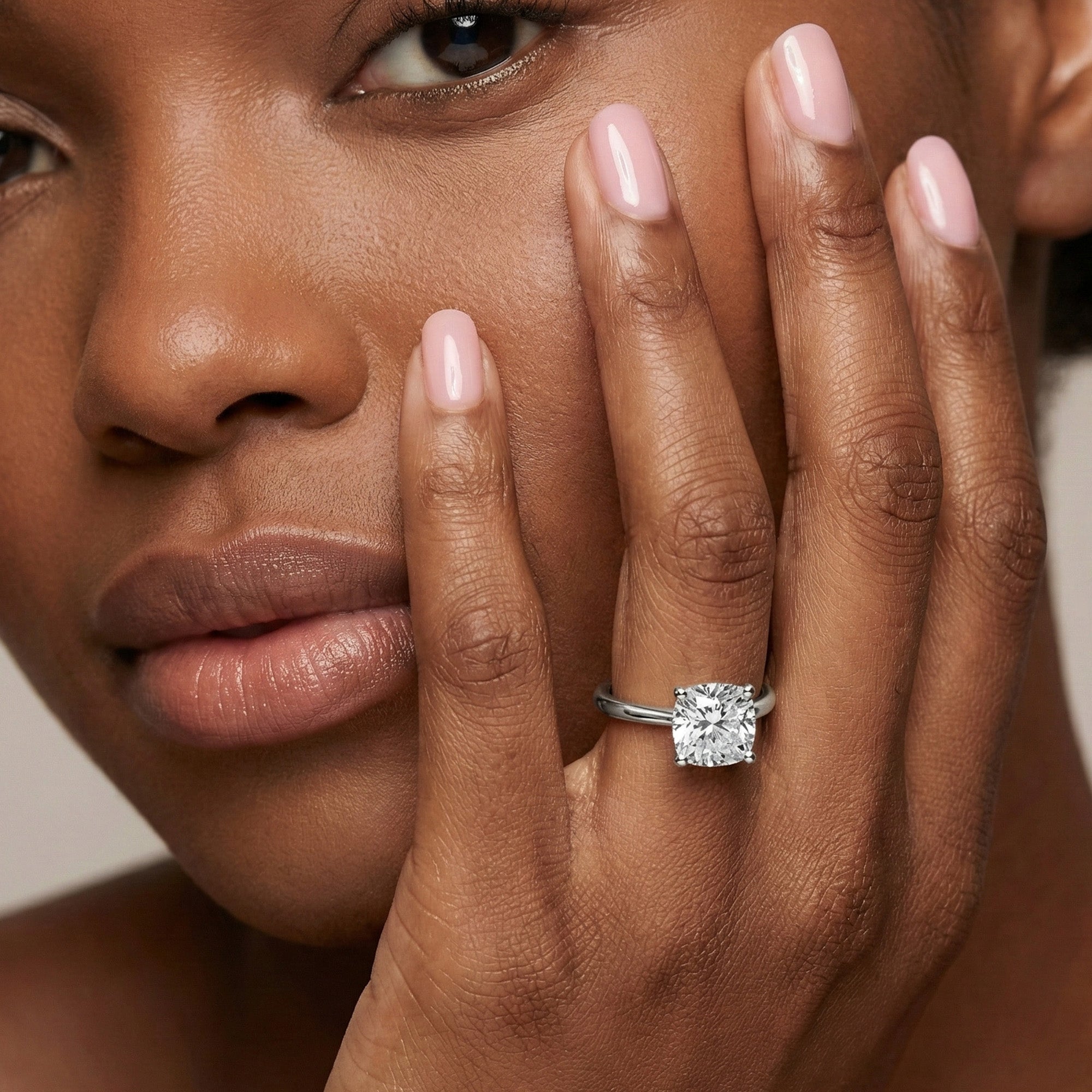 Classic Cushion Solitaire Ring