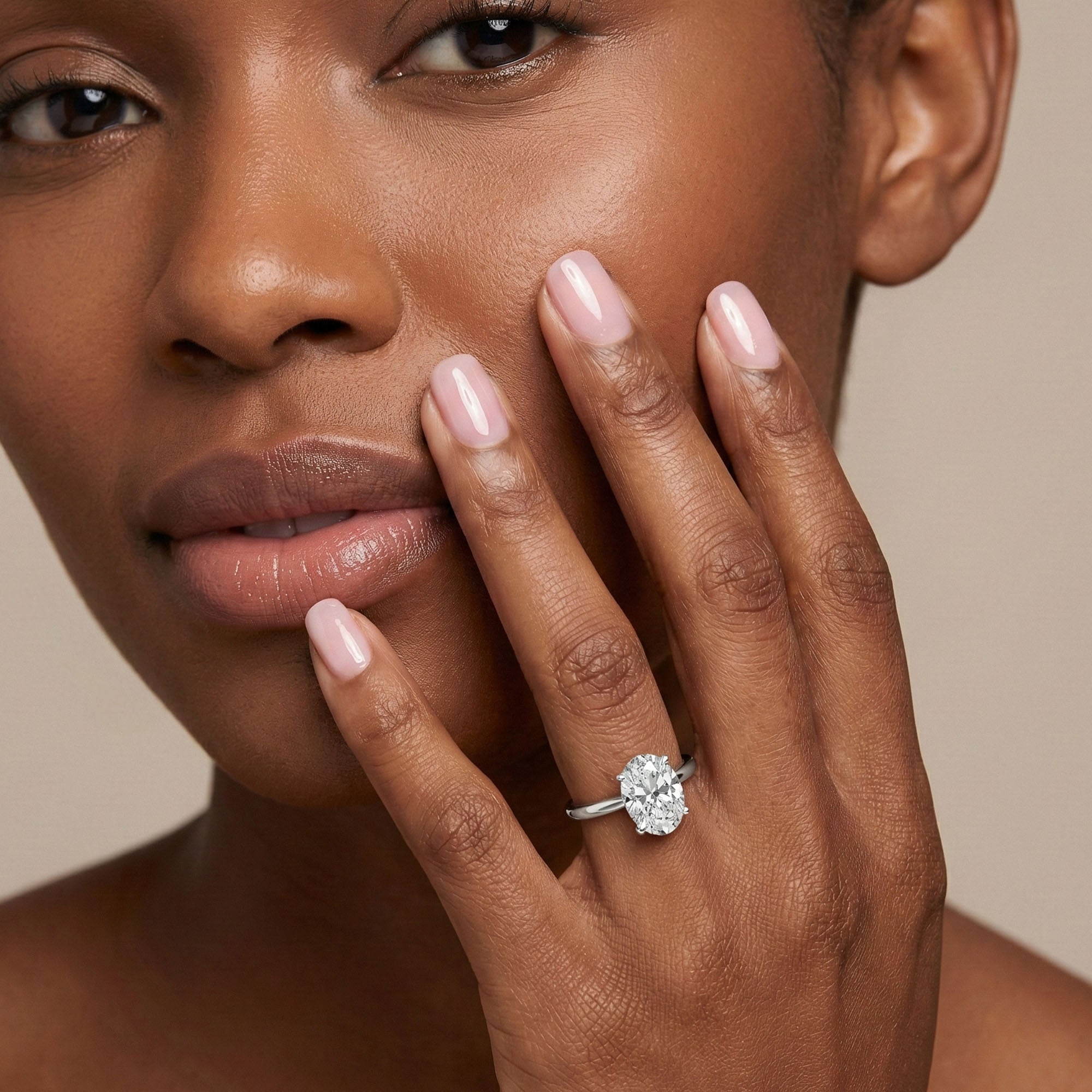 Classic Oval Solitaire Ring